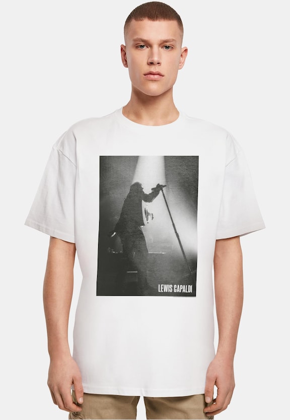 Lewis Capaldi - Live Photo Heavy Oversize Tee-0