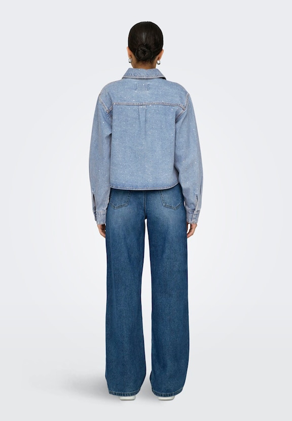 ONLMAGGIEMAY L/S RHINEST DNM -1
