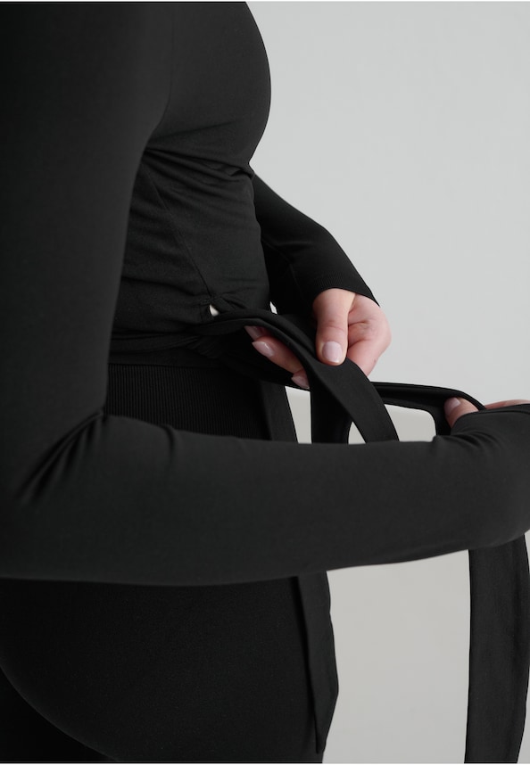Shape Seamless Wrap Long Sleeve-6