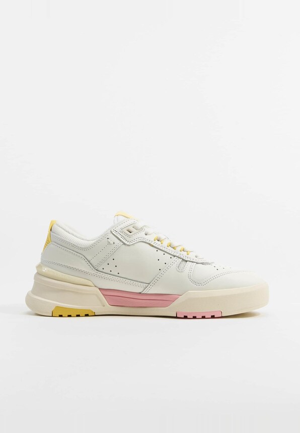 Sergio Tacchini Bb Court Lo Sneakers White/Tofu/Lemon-3