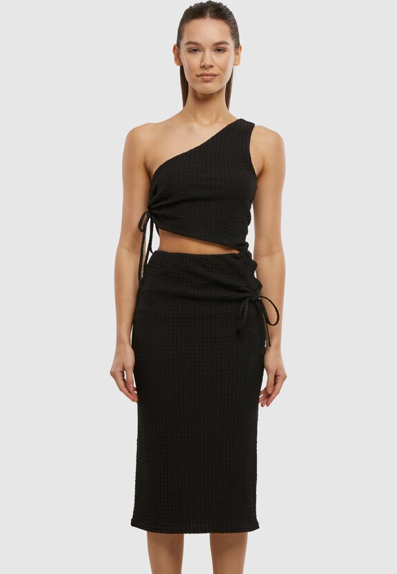 Ladies Cut Out Jersey Dress-2