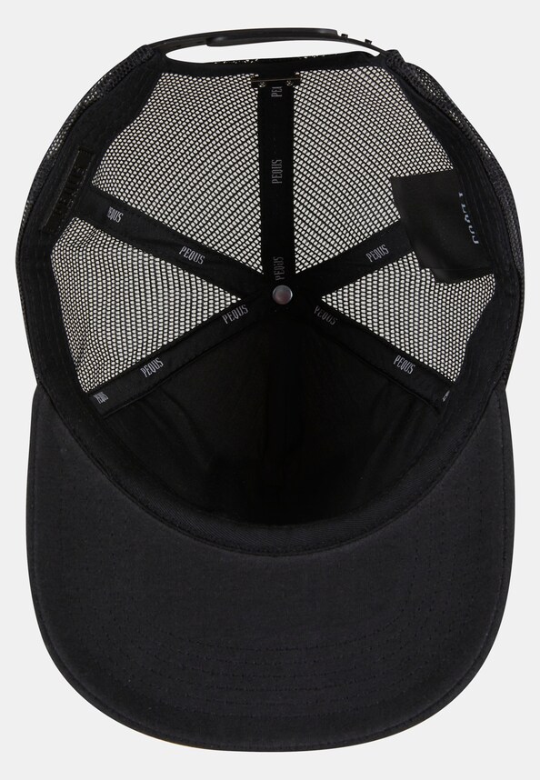 PEQUS Mykonos Graphic Trucker Cap-2