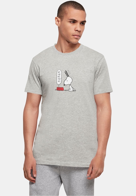  Peanuts Hungry Snoopy Basic Round Neck-0