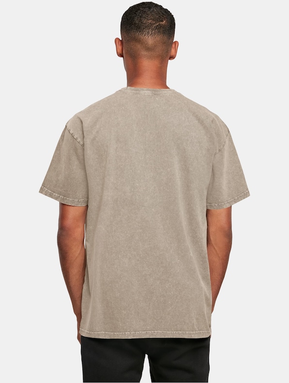 Fathers Day - Best Dad Ever Acid Washed Heavy Oversized-1