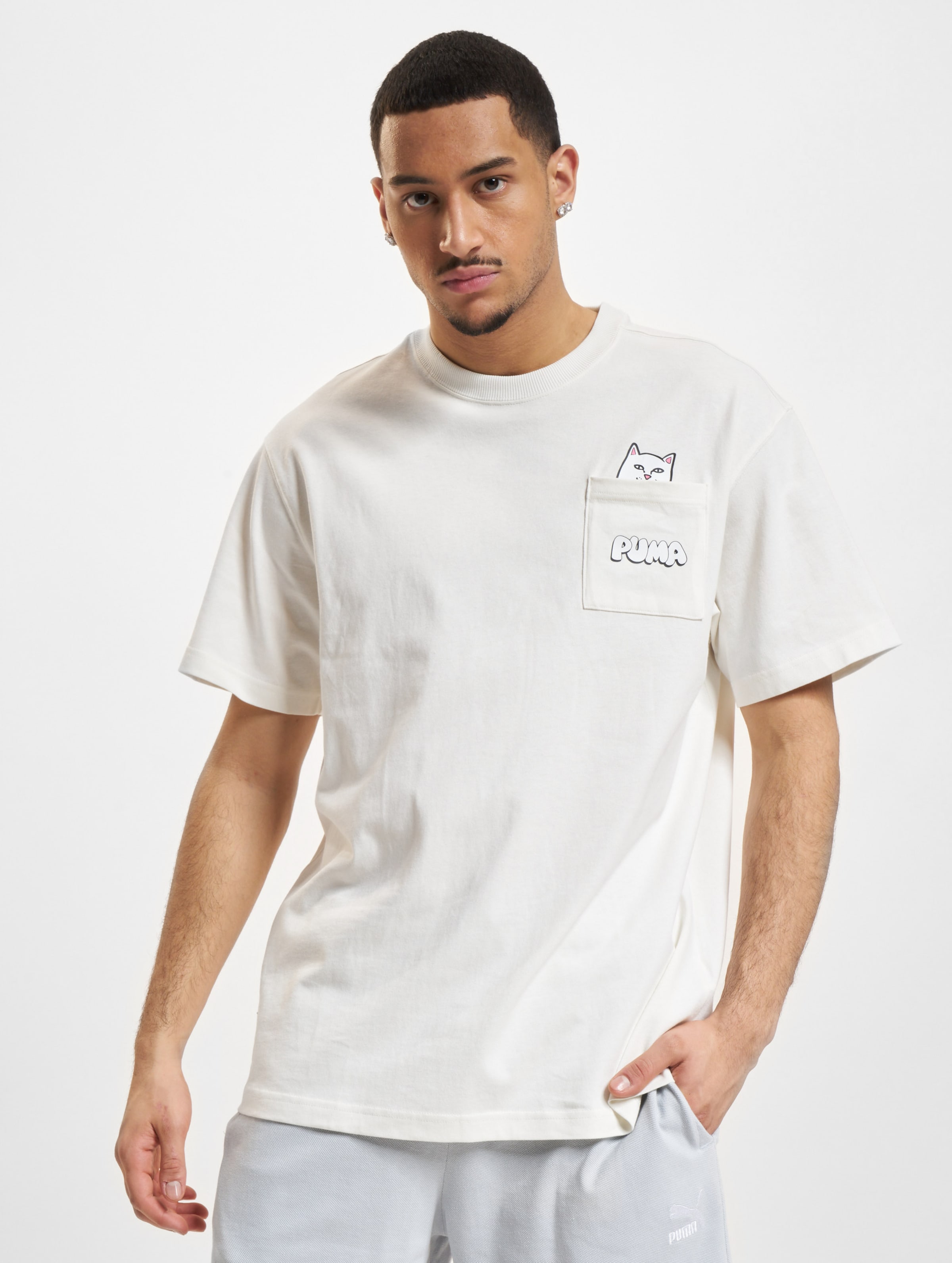 Puma X Ripndip Pocket T-Shirts Mannen op kleur wit, Maat M