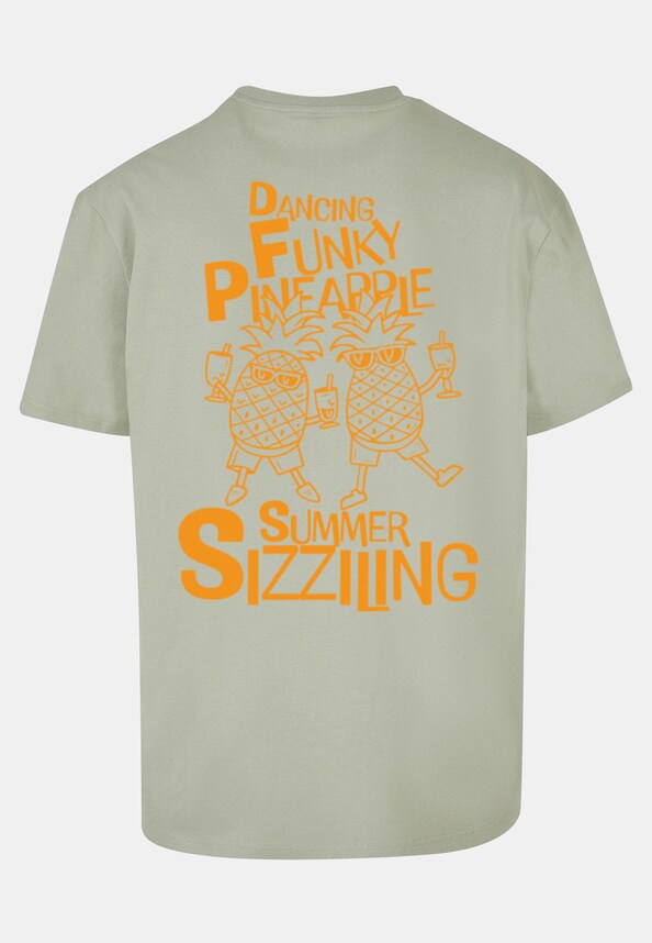 Funky Pineapple Oversized T-shirt-3