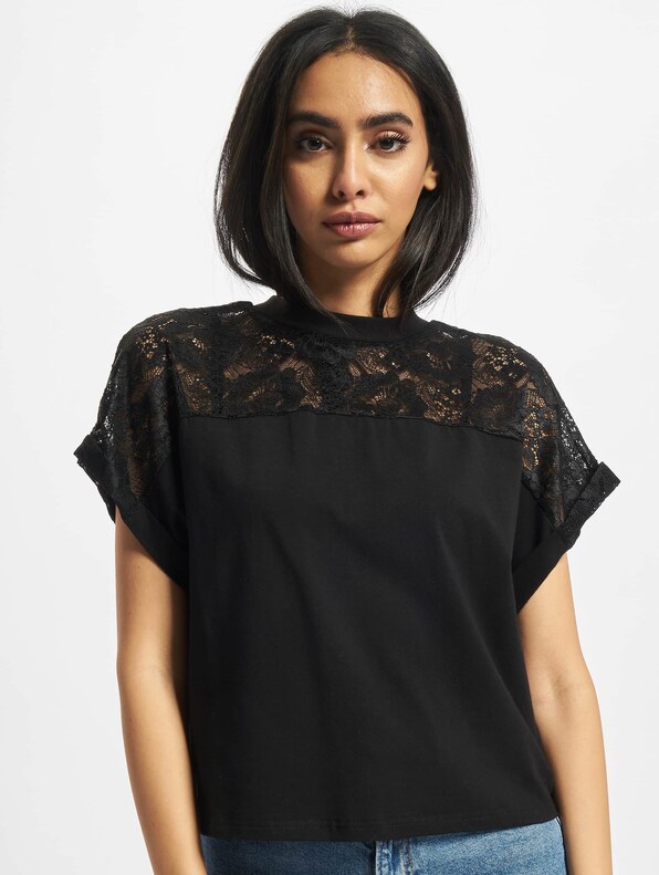 Ladies Short Oversized Lace-2