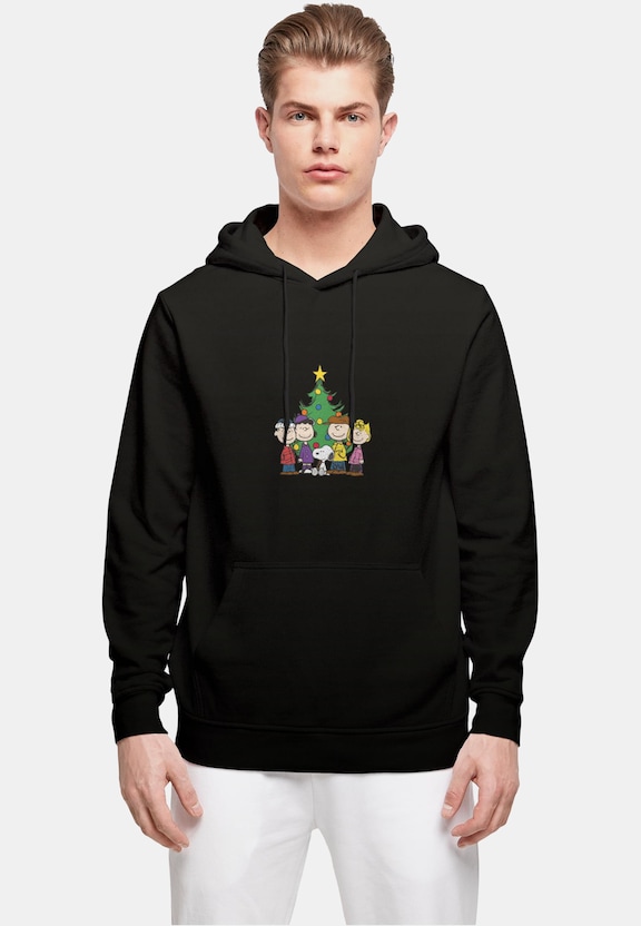 Peanuts Christmas Tree Basic Hoody-0