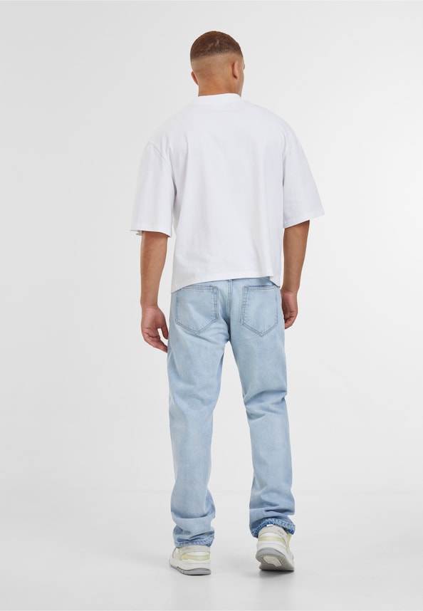 Durga Logo Straight Jeans-4