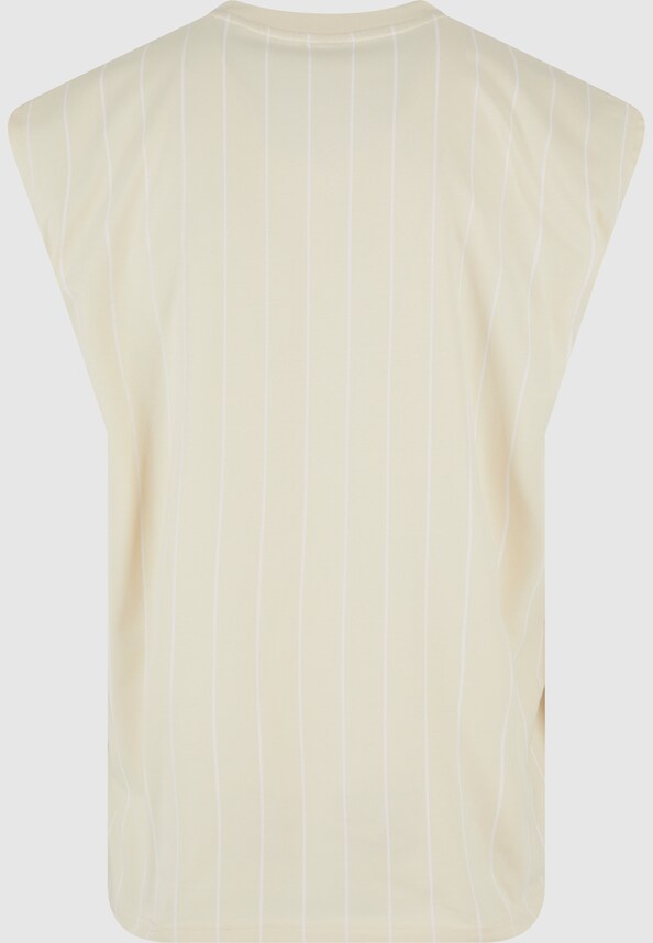 Small Serif Pinstripe Sleeveless -4