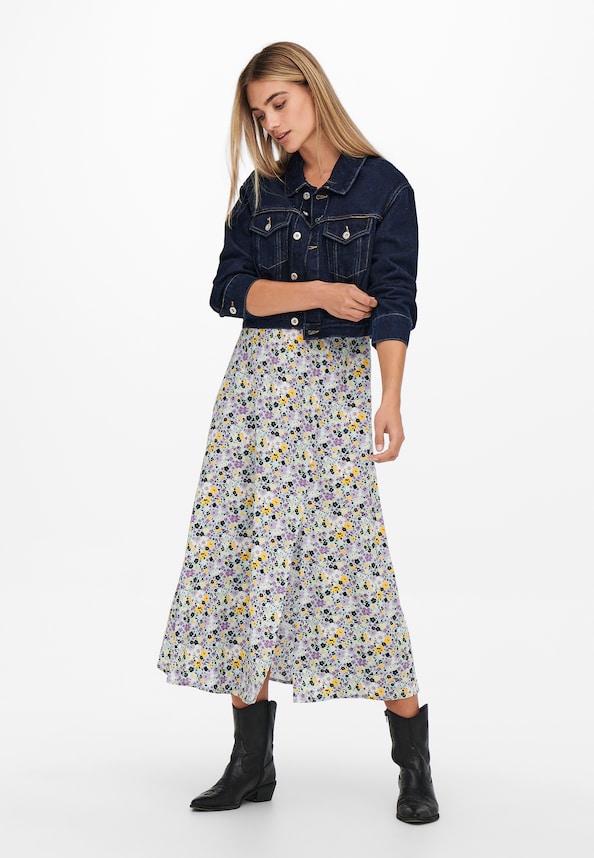 Only Jagger Pleat Denim Jacket-1