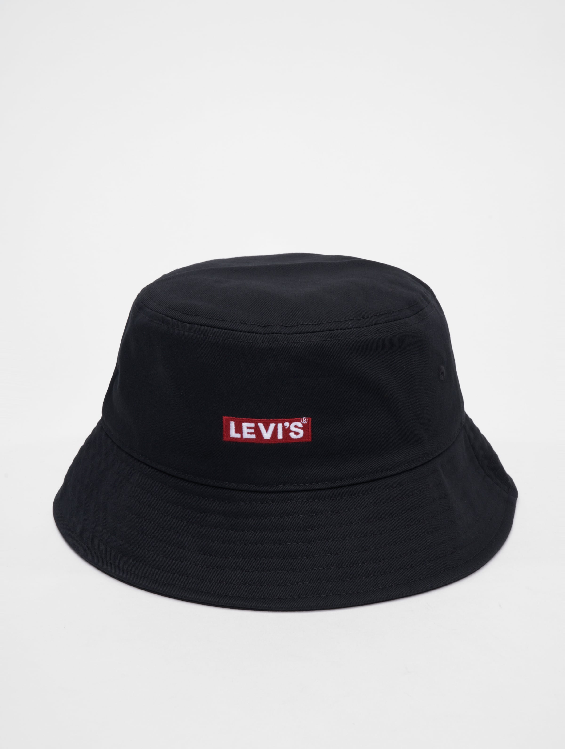 Levi's Baby Tab Logo Bucket Hat Frauen,Männer,Unisex op kleur zwart, Maat L