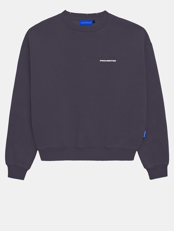 Prohibited Star Crew Neck Pullover-2