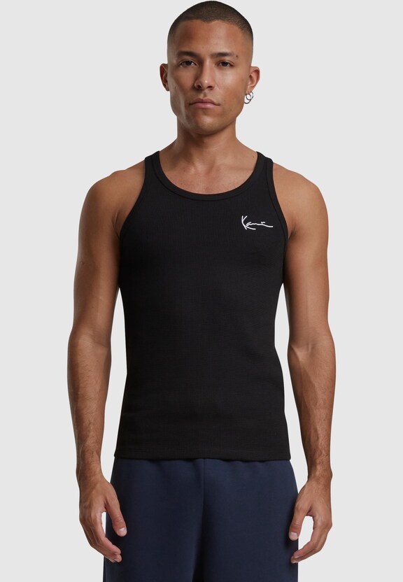 KM242-043-3 Karl Kani Chest Signature Essential Waffle Tanktop 2 Pack-3