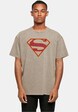 Supergirl - Logo Acid Washed Oversized-0