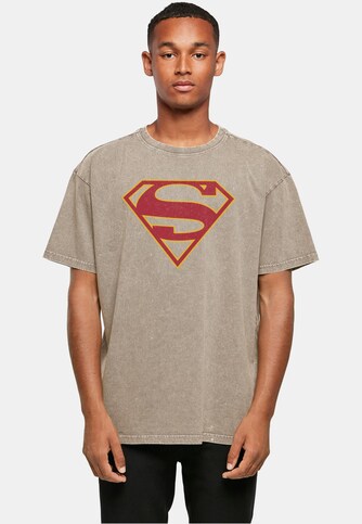 Supergirl - Logo Acid Washed Oversized