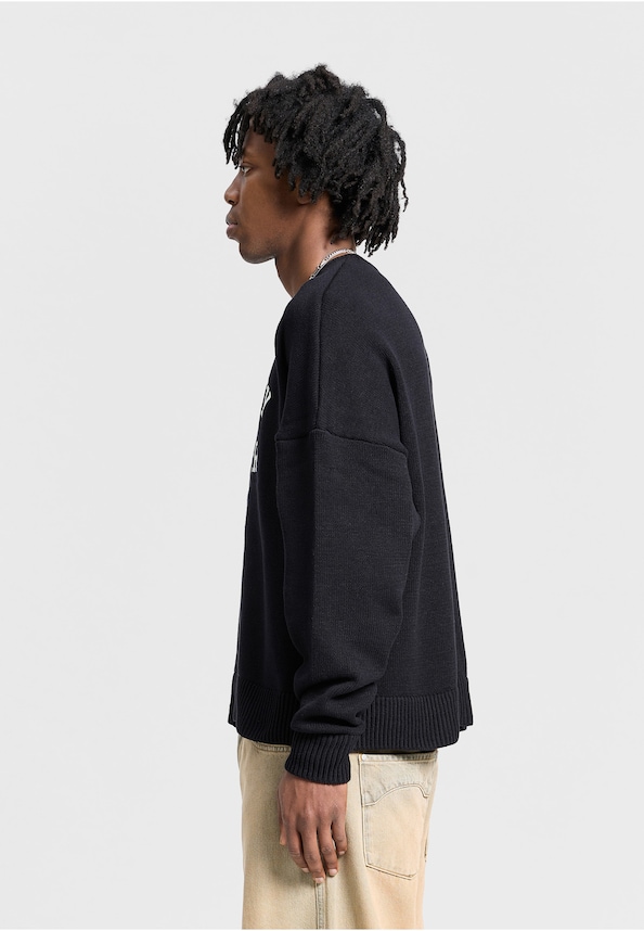 E?Ve?Nie Logo Knit Sweater-2