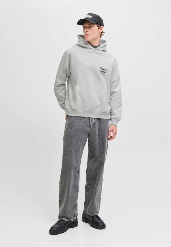 JORNORREBRO TYPO BACK SWEAT HOOD SN-2