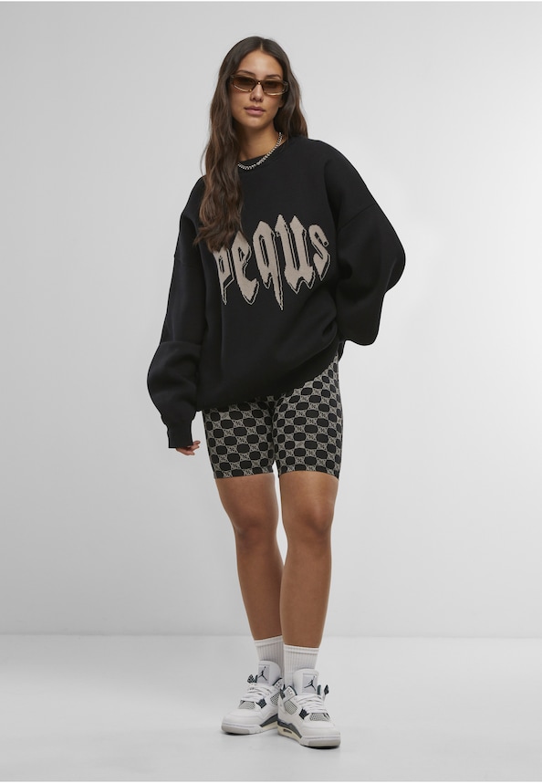 PEQUS Aether Monogram Biker Shorts-4