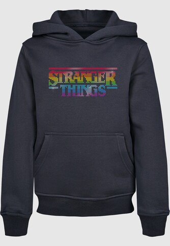 Kids Stranger Things - Rainbow Dot Logo Basic Hoody