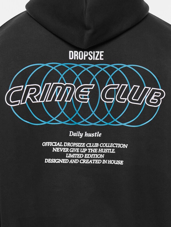 Dropsize Heavy Oversize Crime Rings Hoodies-3