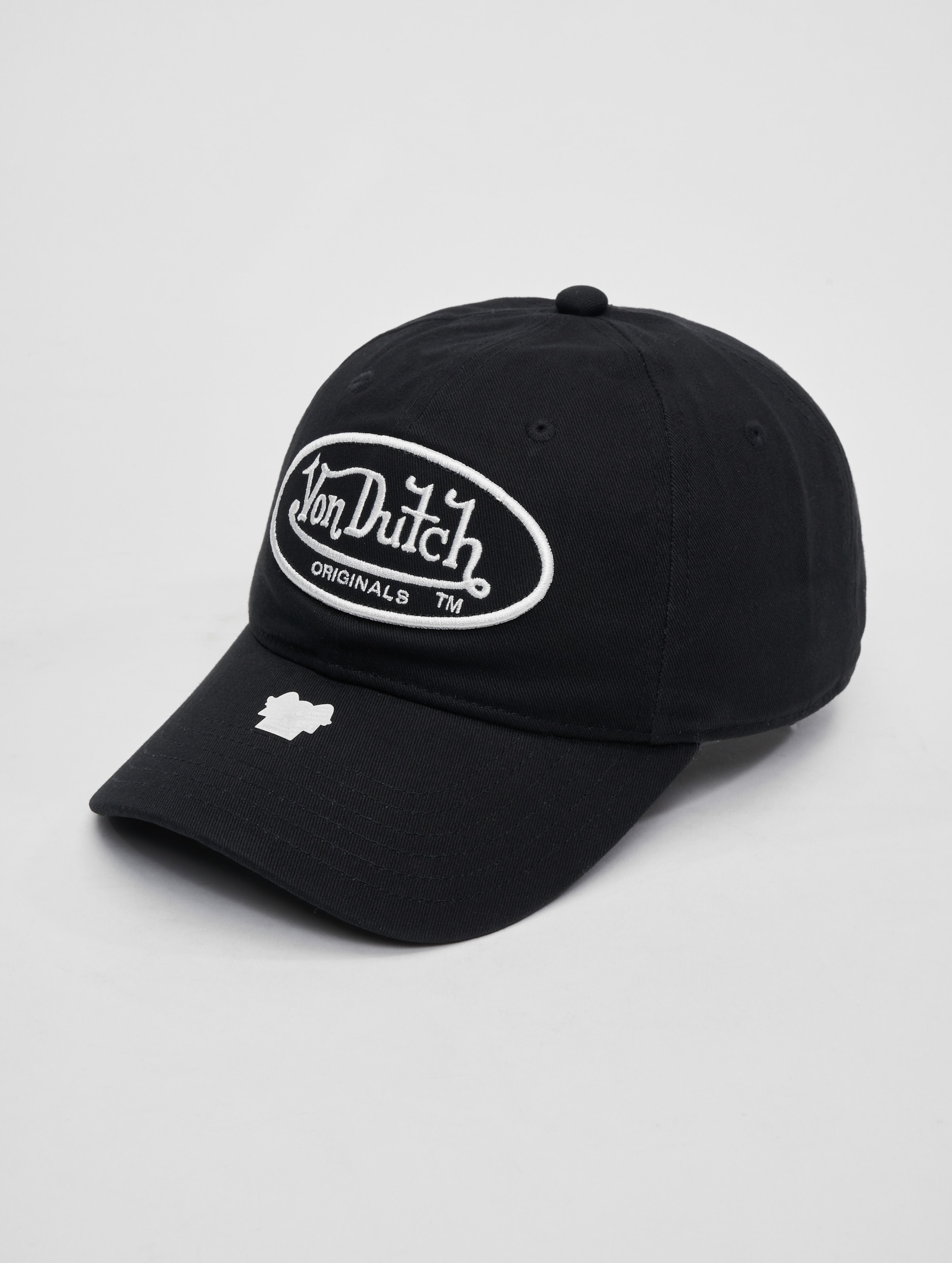 Von Dutch Pet - Unstructured Cap - Black - One Size - Dad Cap - Baseball Cap - Petten