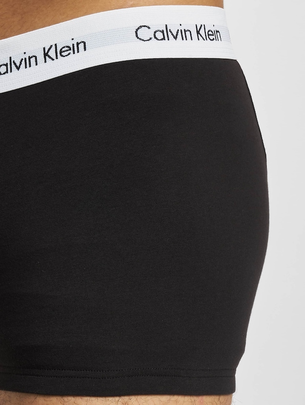 Boxer shorts Calvin Klein Modern Cotton Stretch Low Rise Trunk 3-Pack  Black/ White