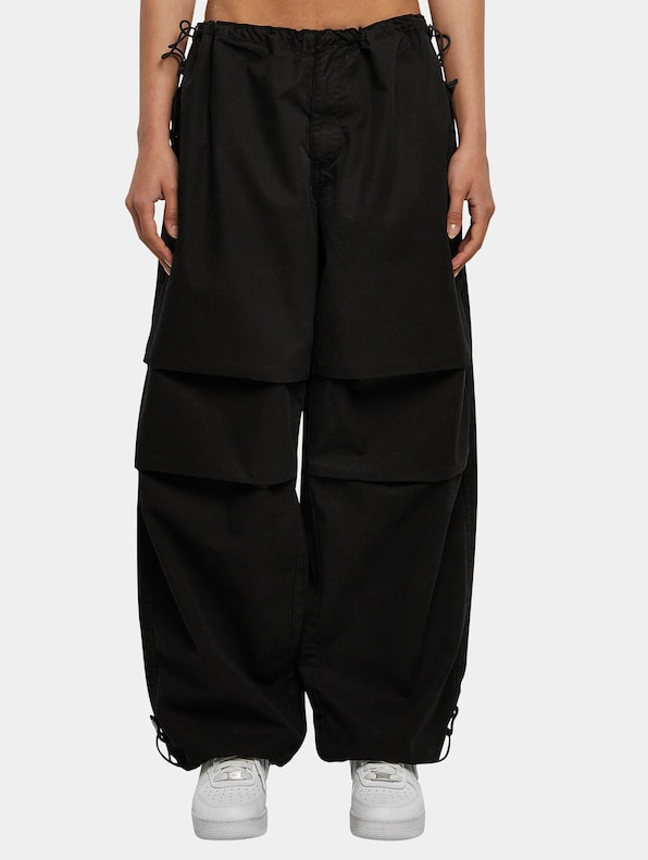 Ladies Cotton Parachute Pants-2
