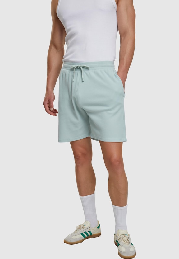 Waffle Sweat Shorts-7