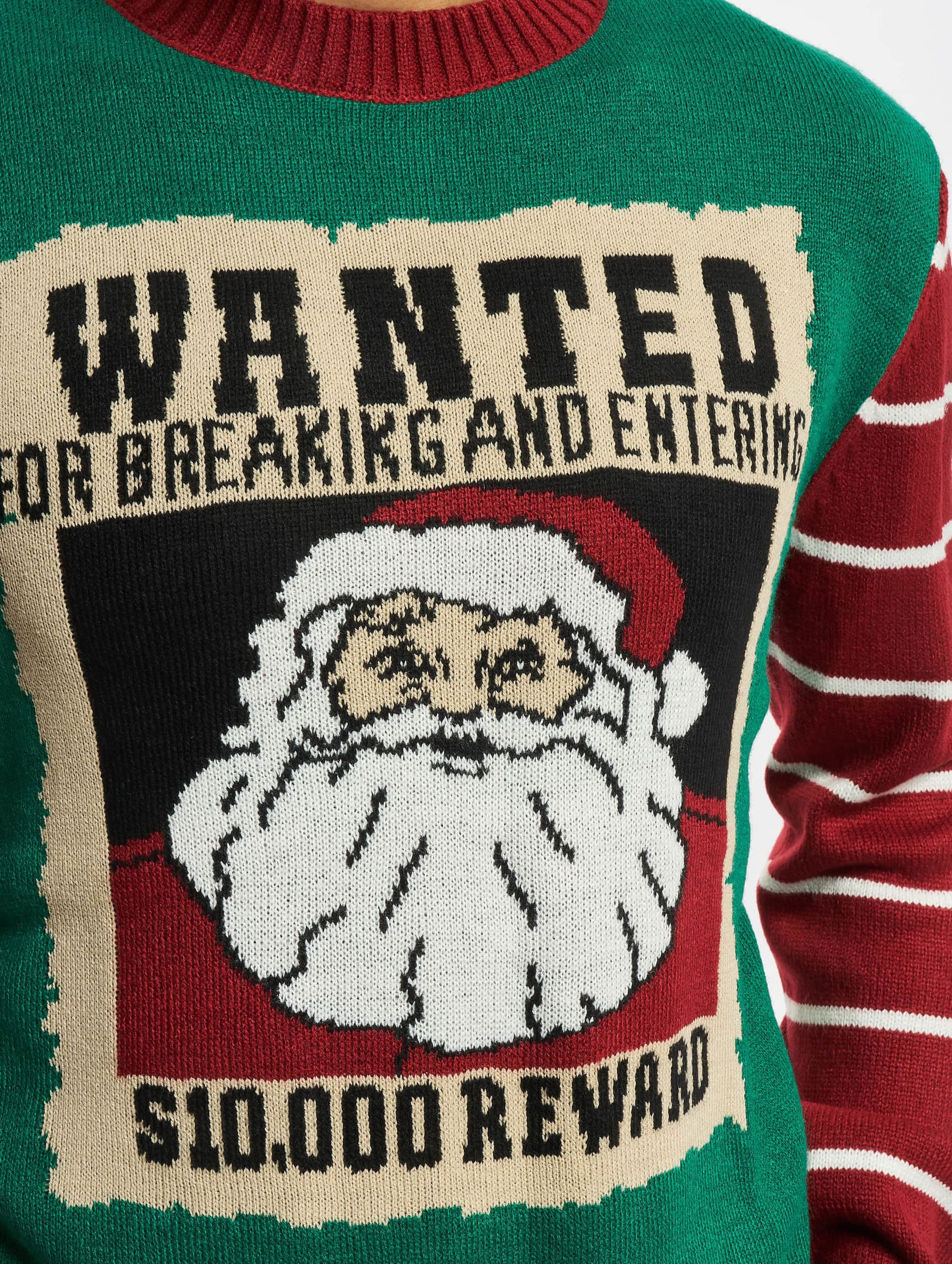 Santa breaks the top internet sweater