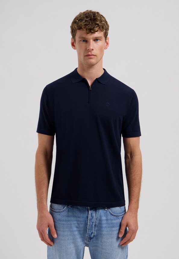 Dorian Zip Polo-0