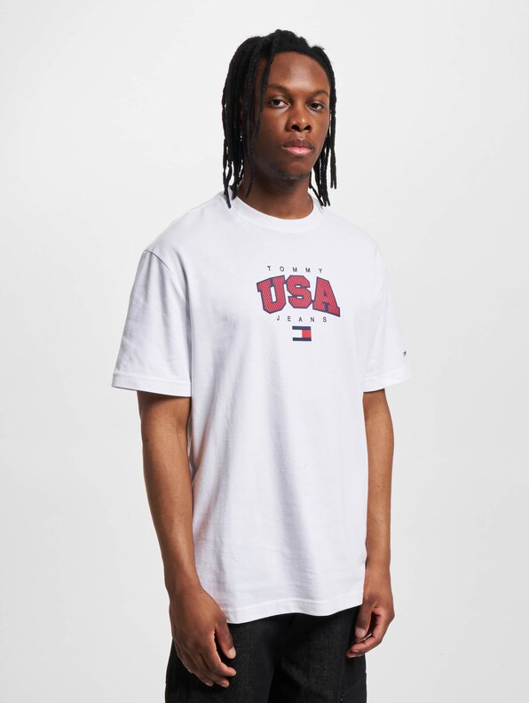 Tommy Jeans Clsc Modern Sport Usa T-Shirt-2