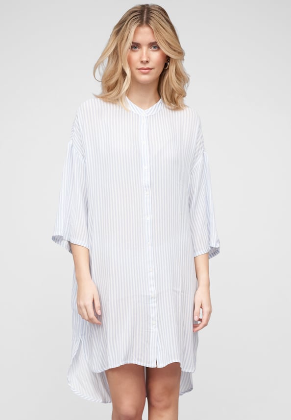 VIMARINA O-NECK 3/4 SHORT DRESS/SU/R-0