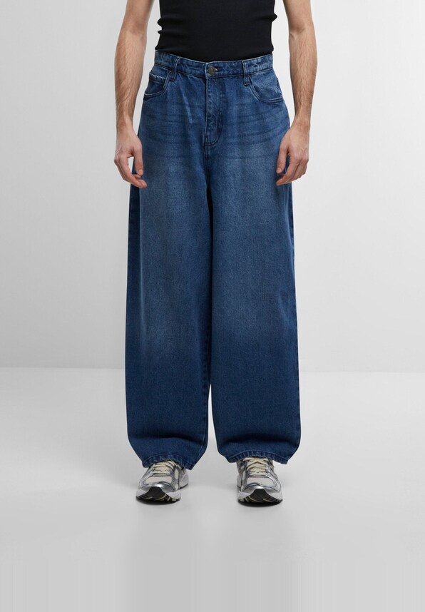 Urban Classics Tapered Heavy Ounce Baggy Jeans-4