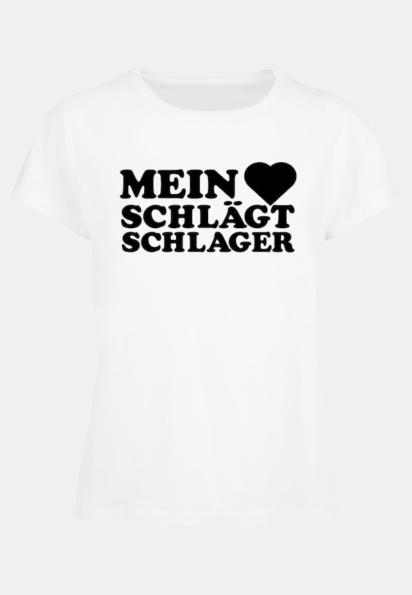 Ladies MHSS Logo Schwarz T-Shirt-4