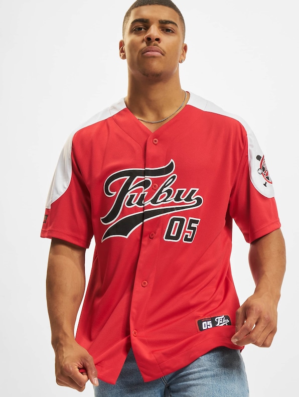FM222-019-1 FUBU Varsity Block Baseball Jersey-0
