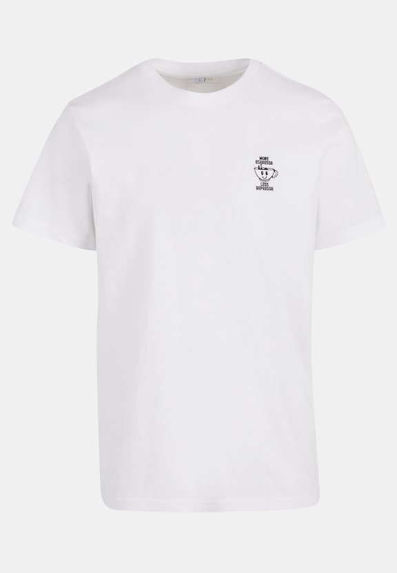 More Espresso Less Depresso Tee EMB-2