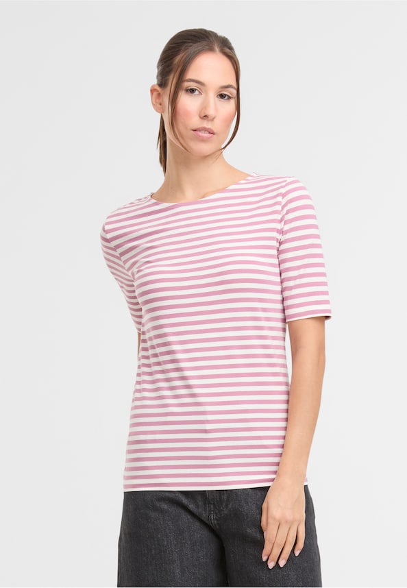 T-SHIRT STRIPE COTTON-0