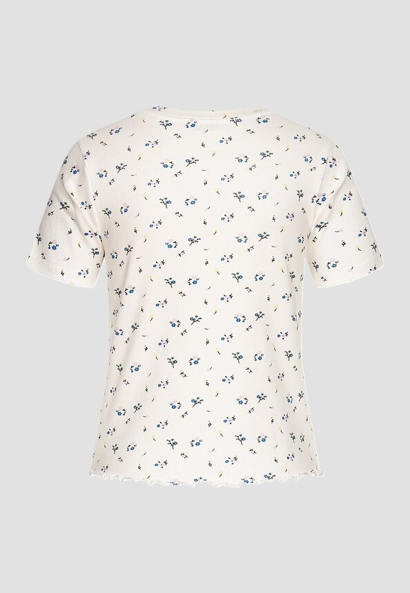 Stitch and Soul Damen Ribbed T-Shirt-1