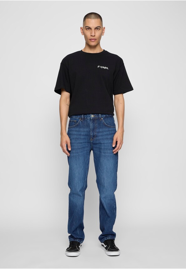 Gabrie Basic Straight Jeans-2