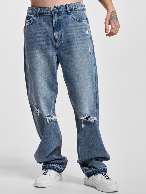 OG Distressed Five Pocket Denim-2