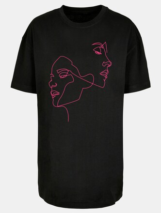 Ladies One Line Oversized Boyfriend