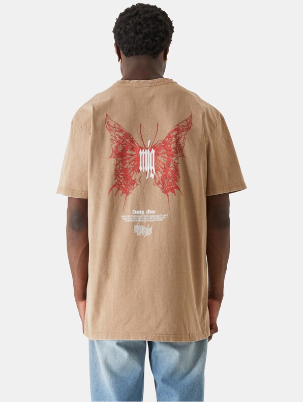 Heavy Oversized Acid WashedInferno Butterfly-1
