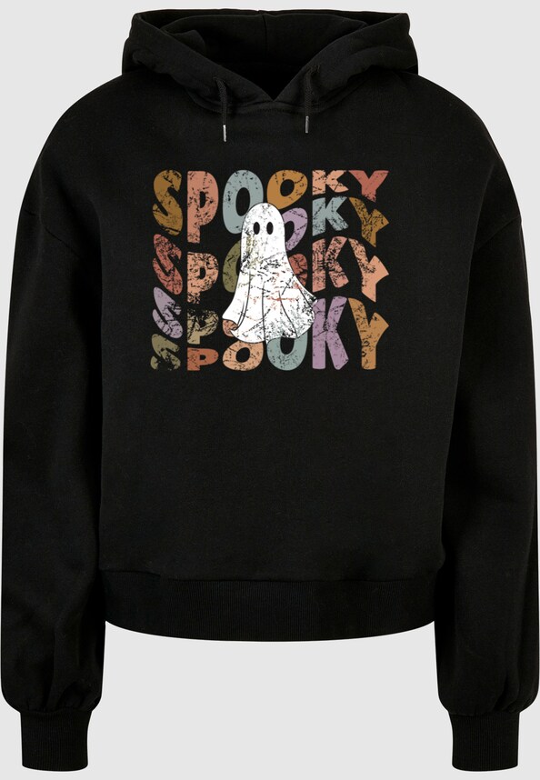 Ladies Halloween - Spooky Ghost Hoody-2