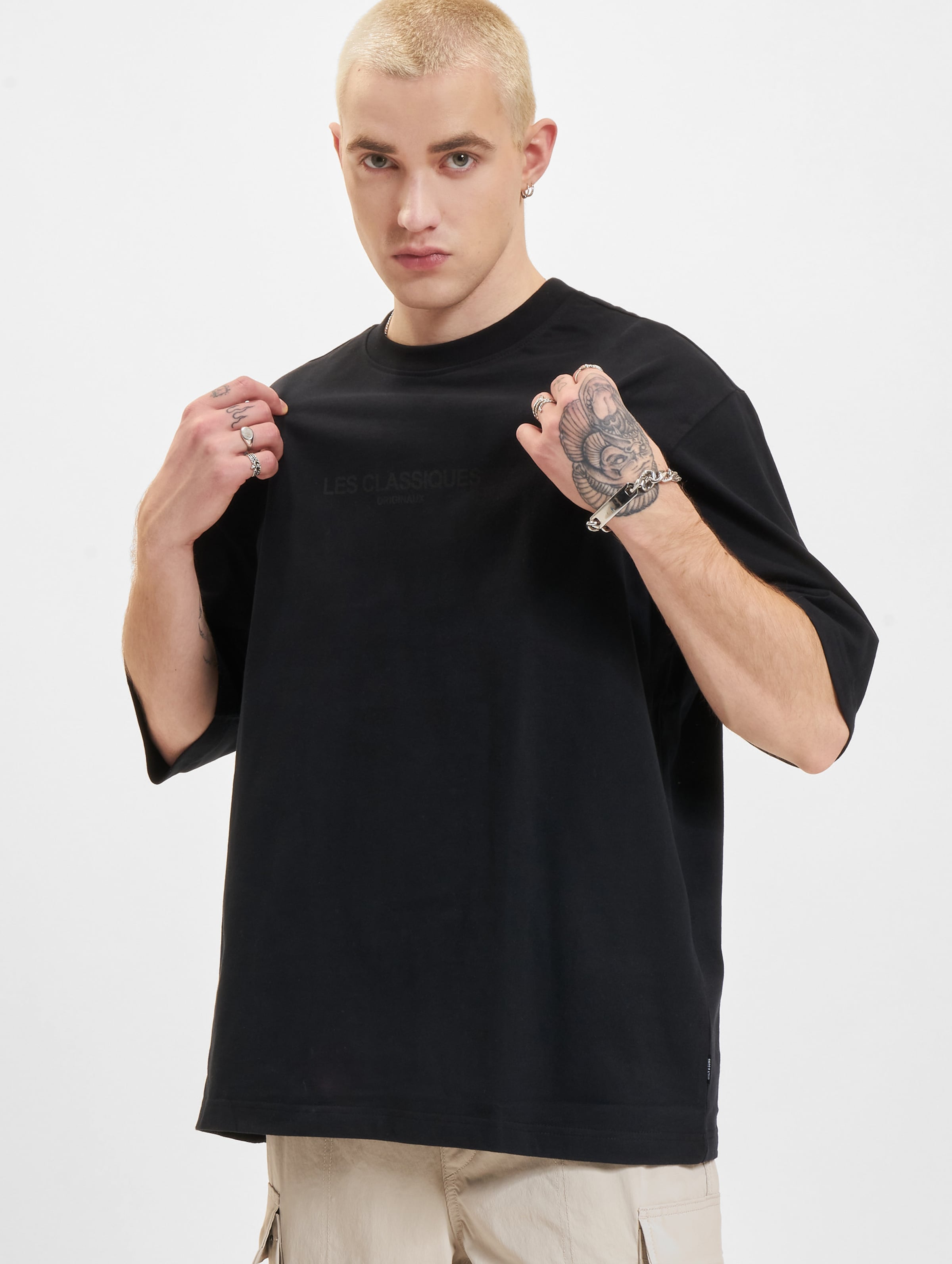 Only & Sons Les Classiques RLX T-Shirts Mannen op kleur zwart, Maat S