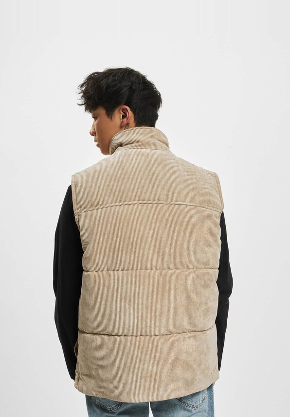 Only & Sons Cash Corduroy Vest-1