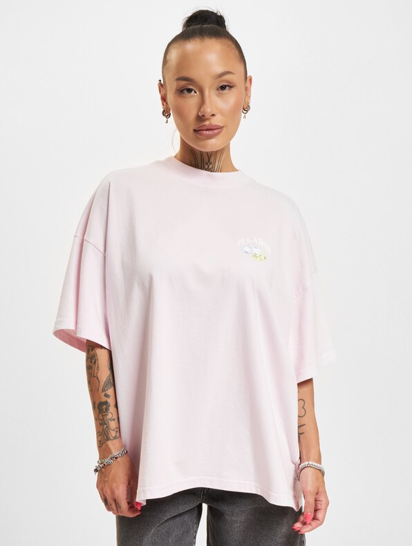 PEGADOR Lucia Heavy Oversized T-Shirts-2