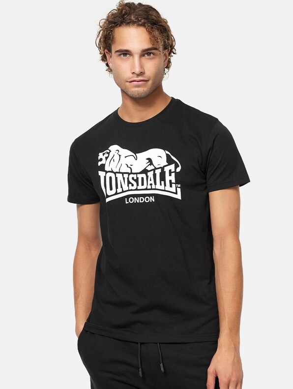 Lonsdale London Ecclaw Double Pack T-Shirts-2