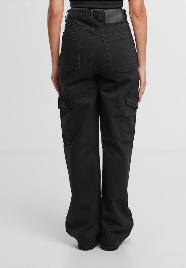 Lona Cargo Jeans-1