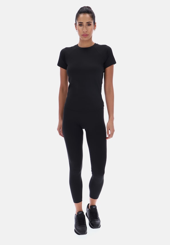 STUDIO BODY CONTOUR CAP SLEEVE T_SHIRT-3